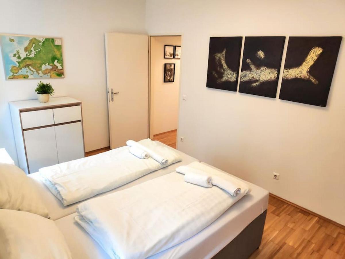 Nd Exquisites Wundervolles Ruhiges Terrassenapartment Mit Garage Wien Exteriör bild
